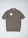  Рубашка-поло в рубчик Brunello Cucinelli Артикул LUX-133267. Вид 1