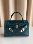 Сумка женская Kelly mini Crocodile Alligator Lisse Hermes Артикул LUX-133400. Вид 5