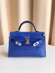 Сумка женская Kelly mini Crocodile Alligator Lisse Hermes Артикул LUX-133399. Вид 3