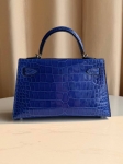 Сумка женская Kelly mini Crocodile Alligator Lisse Hermes Артикул LUX-133399. Вид 4