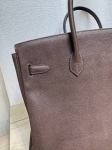  Сумка женская Birkin, 35 Barenia Faubourg calfskin Hermes Артикул LUX-133757. Вид 7