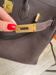  Сумка женская Birkin, 35 Barenia Faubourg calfskin Hermes Артикул LUX-133757. Вид 8