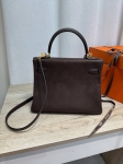 Сумка женская Kelly, 28 Barenia Faubourg calfskin Hermes Артикул LUX-133756. Вид 5