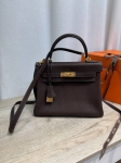Сумка женская Kelly, 28 Barenia Faubourg calfskin Hermes Артикул LUX-133756. Вид 6
