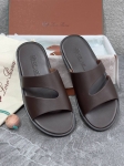 Шлепанцы  Loro Piana Артикул LUX-133916. Вид 3