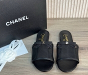 Шлепанцы  Chanel Артикул LUX-134017. Вид 1