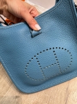 Сумка женская Evelyne 23 cm Clemence leather Hermes Артикул LUX-134330. Вид 5