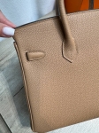 Сумка женская Birkin , 25, togo Chai Color Hermes Артикул LUX-134335. Вид 4