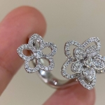 Двойное кольцо с бриллиантами Graff Wild Flower Double Diamond Ring Graff Артикул LUX-134832. Вид 4