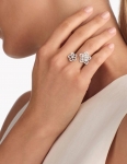 Двойное кольцо с бриллиантами Graff Wild Flower Double Diamond Ring Graff Артикул LUX-134832. Вид 7