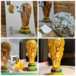 Официальный трофей Чемпионата мира по футболу FIFA LEGO  Артикул LUX-135135. Вид 3