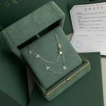 Колье с силуэтами бабочек из коллекции Butterfly Graff Артикул LUX-135660. Вид 2