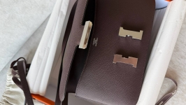  Сумка женская Epsom Leather Hermes Артикул LUX-135293. Вид 3
