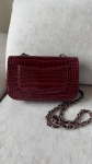  Сhanel 2.55 в размере 20 см выполнена из натуральной кожи крокодила  Chanel Артикул LUX-135466. Вид 2