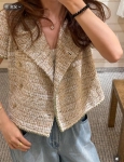 Твидовый жакет Chanel Артикул LUX-135499. Вид 2