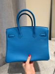 Сумка женская Birkin 30, Togo, РHW Hermes Артикул LUX-135636. Вид 7