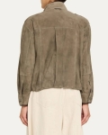 Замшевая куртка  Brunello Cucinelli Артикул LUX-135855. Вид 3