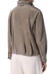 Замшевая куртка  Brunello Cucinelli Артикул LUX-135853. Вид 2