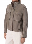 Замшевая куртка  Brunello Cucinelli Артикул LUX-135853. Вид 3