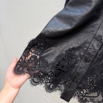 Кожаная рубашка Ermanno Scervino Артикул LUX-135846. Вид 3