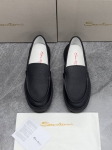 Лоферы Santoni   Артикул LUX-136002. Вид 1