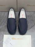 Лоферы Santoni   Артикул LUX-136001. Вид 1