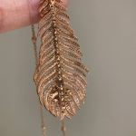 Изысканное  колье с подвеской Plume de Paon Boucheron  Артикул LUX-136156. Вид 6