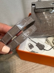 Сумка женская Kelly, 25, PHW Crocodile Alligator Lisse Hermes Артикул LUX-136056. Вид 6