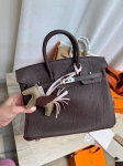 Сумка женская  Birkin 25, Togo Hermes Артикул LUX-136091. Вид 6