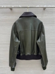 Кожаный бомбер  Bottega Veneta Артикул LUX-136130. Вид 4