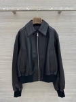 Кожаный бомбер  Bottega Veneta Артикул LUX-136129. Вид 1