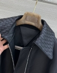 Кожаный бомбер  Bottega Veneta Артикул LUX-136129. Вид 2