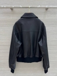 Кожаный бомбер  Bottega Veneta Артикул LUX-136129. Вид 3
