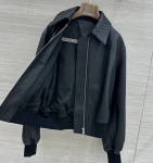 Кожаный бомбер  Bottega Veneta Артикул LUX-136129. Вид 4