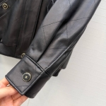 Кожаный бомбер Chanel Артикул LUX-136135. Вид 3