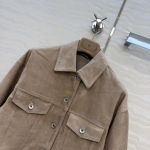Замшевая куртка Brunello Cucinelli Артикул LUX-136137. Вид 2
