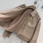 Замшевая куртка Brunello Cucinelli Артикул LUX-136137. Вид 4