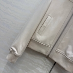 Кожаный бомбер  Brunello Cucinelli Артикул LUX-136139. Вид 4