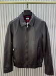 Куртка из натуральной кожи Brunello Cucinelli Артикул LUX-136171. Вид 1