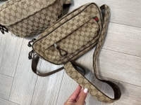 Поясная сумка-слинг Gucci Артикул LUX-136377. Вид 1