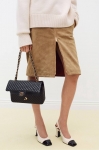 Замшевая юбка Chanel Артикул LUX-136476. Вид 2