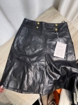 Кожаные шорты Chanel Артикул LUX-136544. Вид 3