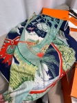 Платок Hermes Артикул LUX-136601. Вид 2
