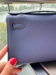 Сумка женская Kelly Pochette Hermes Артикул LUX-136694. Вид 5