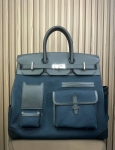Сумка мужская Birkin 40 Cargo Toile Hermes Артикул LUX-136744. Вид 1