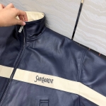 Кожаная куртка  Yves Saint Laurent Артикул LUX-136772. Вид 2