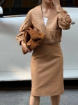 Кожаный костюм Fendi Артикул LUX-136936. Вид 1