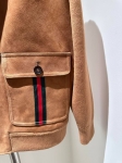 Замшевая куртка Gucci Артикул LUX-136935. Вид 4