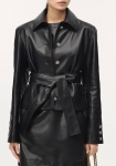 Кожаный жакет  Chanel Артикул LUX-136966. Вид 1