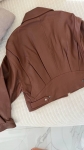 Кожаная куртка Yves Saint Laurent Артикул LUX-137031. Вид 3